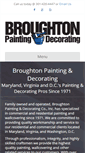 Mobile Screenshot of broughtonpainting.com